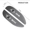 2 szt. Nowe naklejki na brwi przeciwdeszczowe na lusterka boczne samochodu z włókna węglowego Dla BMW Mini Cooper R56 R50 R53 F56 R60 2011 2012 2013 2018 2019