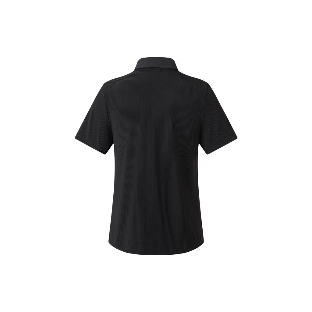 Adidas Ct Polo Short Sleeve Women Tops Black IT4357