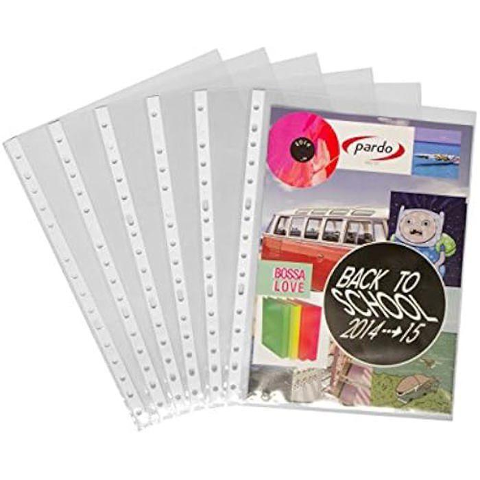 Pochettes - PARDO - 602200 - Polypropylène - Finition Cuir Orange - Lot De 100 Unités