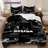 Musician Ayliva Bedding, Duvet Cover, Pillowcase, Home Decoration, Birthday Gift (1 * Duvet Cover+2 * Pillowcase, Coreless)