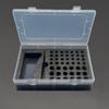 Premium Battery Storage Case With Precise Dividers For Standard Small Cells And Tight Seal