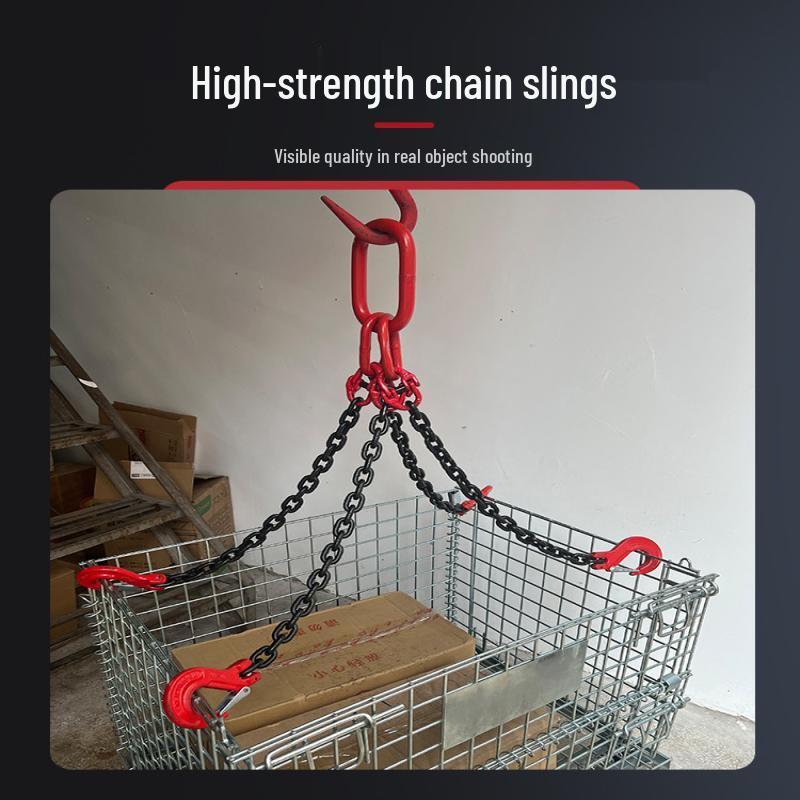 Heavy-Duty 4-Leg Lifting Chain Sling