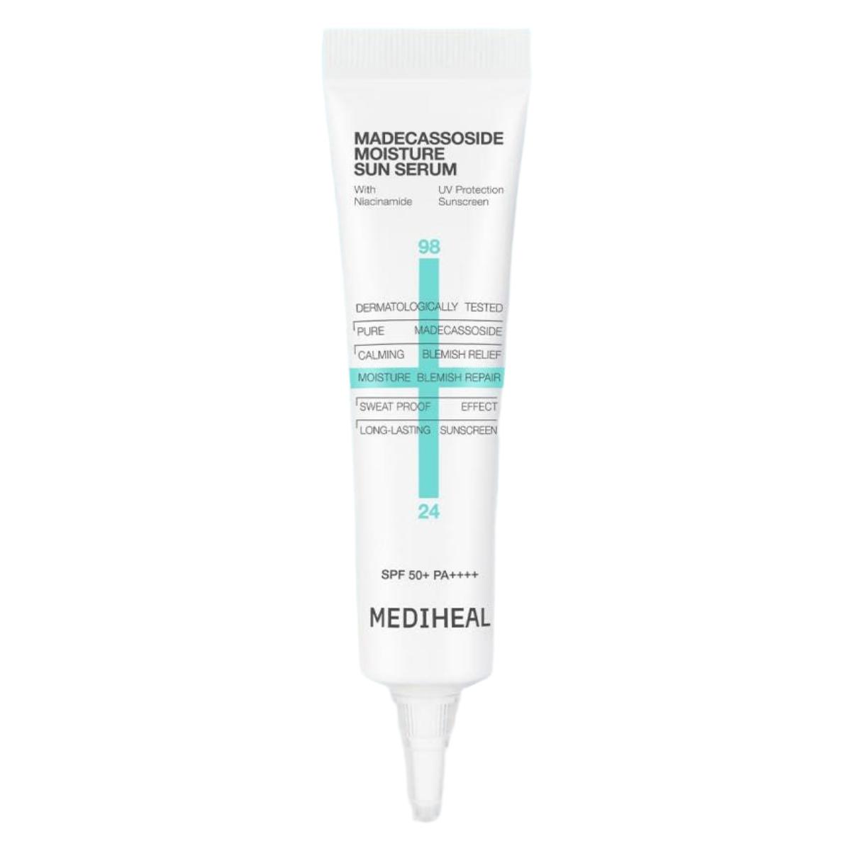 Mediheal Madecassoside Moisture Sun Serum Texture Repair SPF50+ PA++++ Miniature 15ml (1ea)