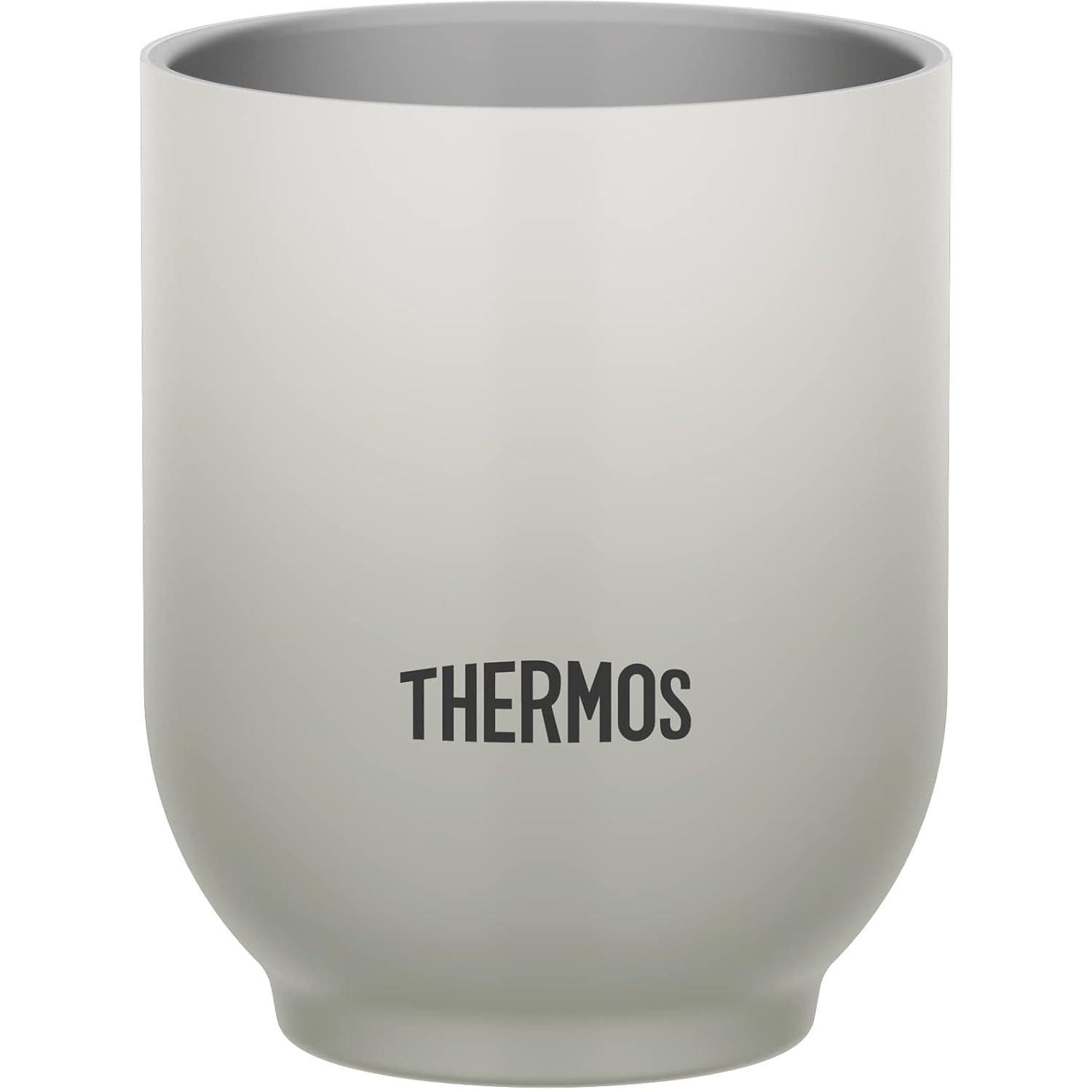 THERMOS Stainless Steel Vacuum Insulated Cup 240ml Light Gray Tea JDT-240 LGY