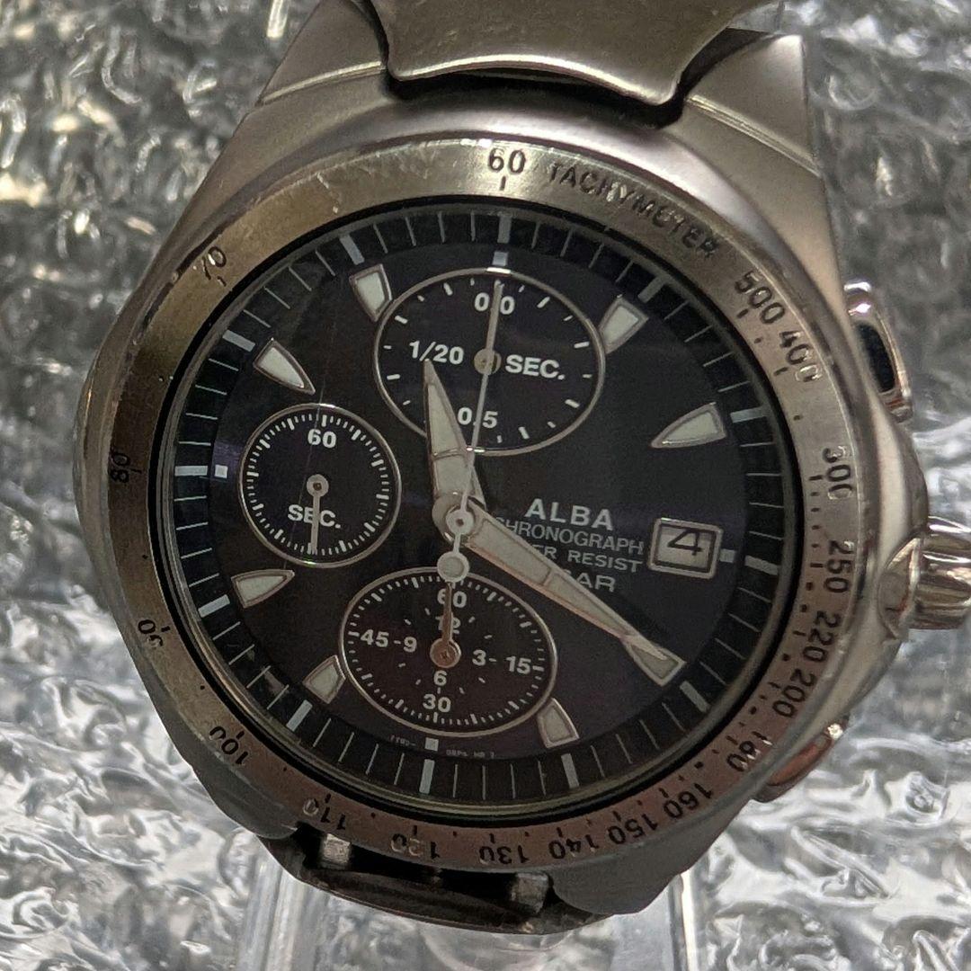 

[USED] Seiko Alba Chronograph 7T92-0BT0 Watch