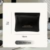 Portable Makeup Bag with Lipstick, Data Cable, Bluetooth Headset, Charger, and Key Storage; Automatic Closure Spring Sheet Design