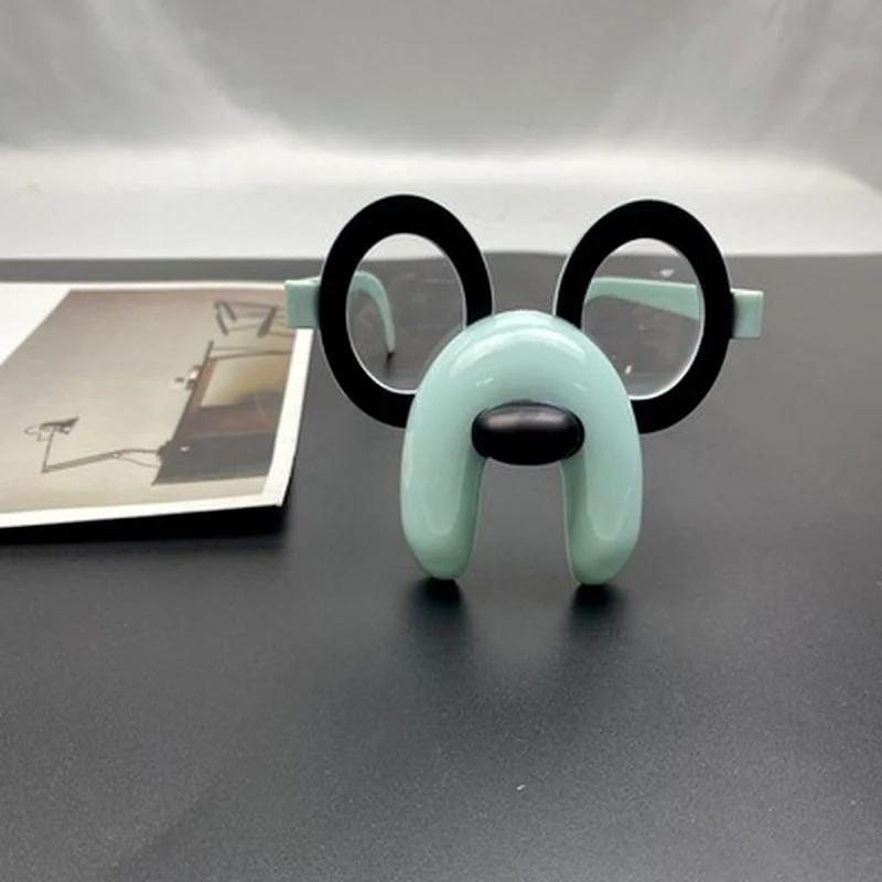 

Креативные праздничные очки Хэллоуин Модные очки щенка Детские забавные очки Рождественские аксессуары для DIY-декора синий