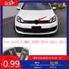 VW GTI GOLF Für VOLKSWAGEN VW 2026 Neue Embleme 2 Stück 135mm 110mm Auto Frontgrill-Abzeichen und Heckklappen-Emblem Logo Auto Styling