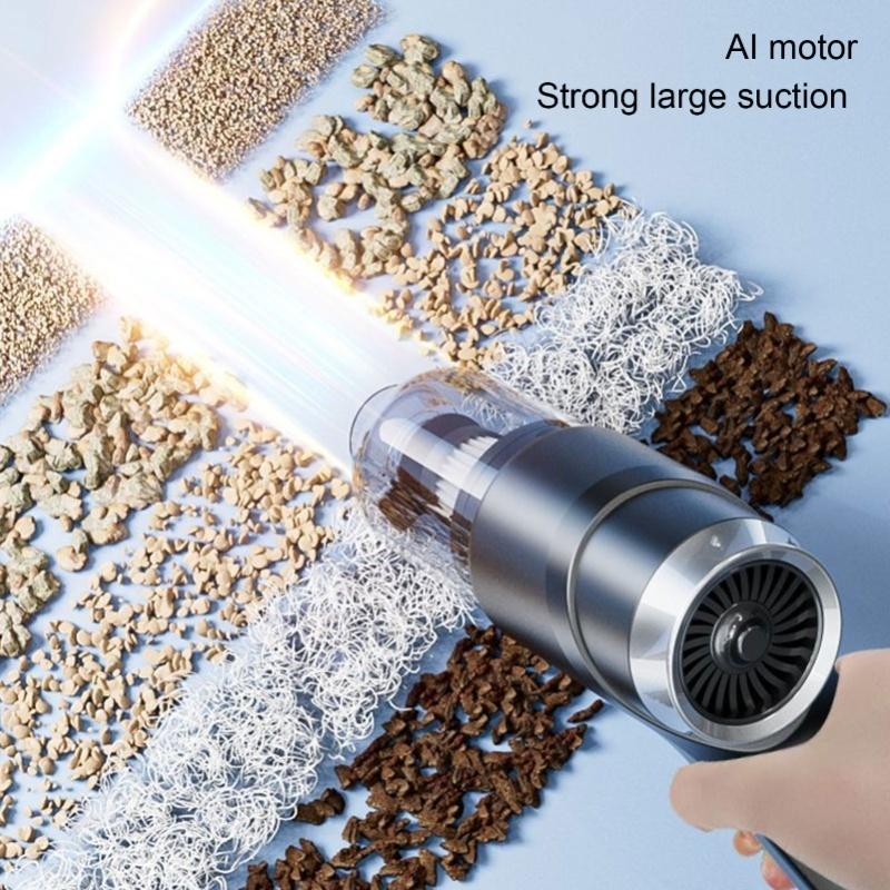 Car Vacuum Cleaner 9000Pa Strong Suction Efficient Filtration Handheld Cordless Vacuum Cleaner For Indoors Cool