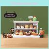 Resin Bakery Decor With Cat Figurines For Kitchen Shelf Display