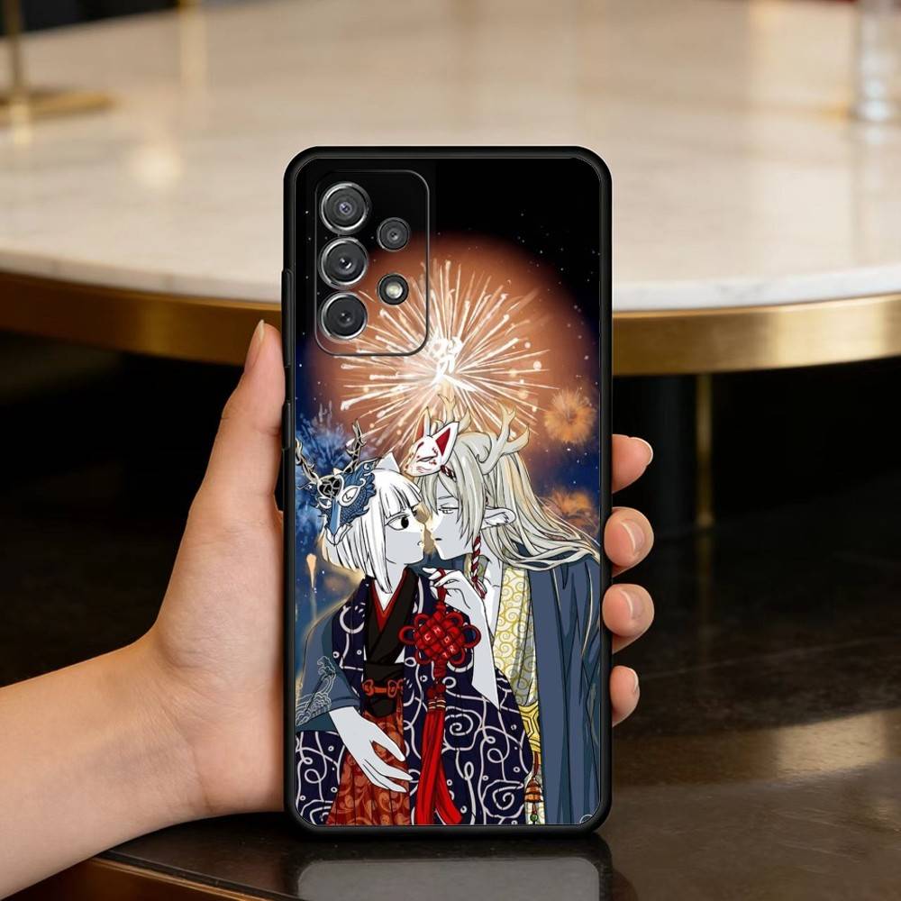 

F-Fei R-Ren Z-Zai Soft Silicone Black Cover Phone Case For Samsung Galaxy A73,A72,A71,A70,A53,A52,A51 Samsung a53 5g