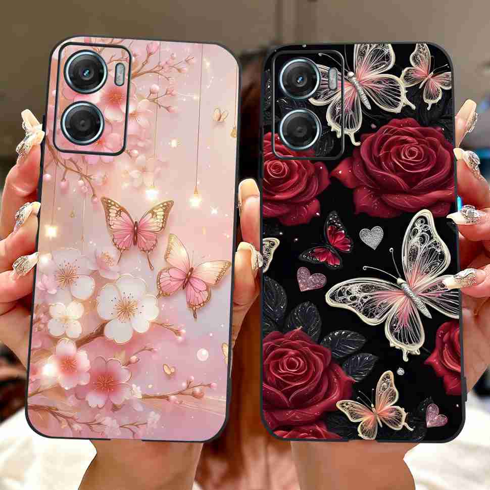 Hülle Für Motorola Moto G06 Luxus Cartoon Handy Rückseite Silikon Weiches TPU Für Moto G06 MotoG06 4G Hülle 6.88"