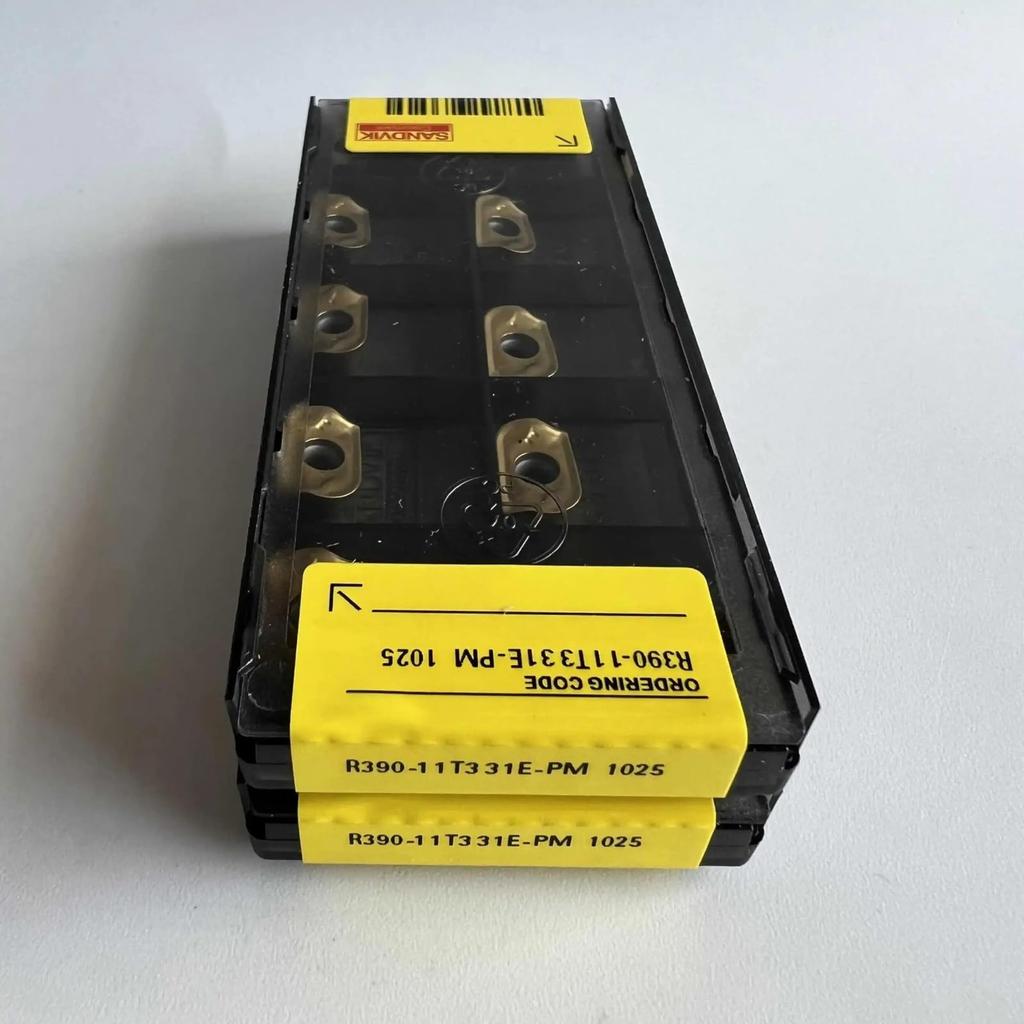 Original Sandvik / R390-11T331E-PM 1025 / Carbide CNC Blade 10 Pieces