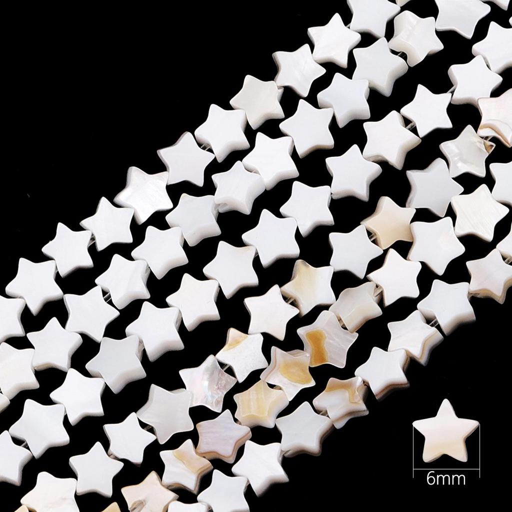 22-115Pcs Natural Freshwater Shellfish Geometry Beads For DIY Necklace Bracelet Earrings Jewelry Making