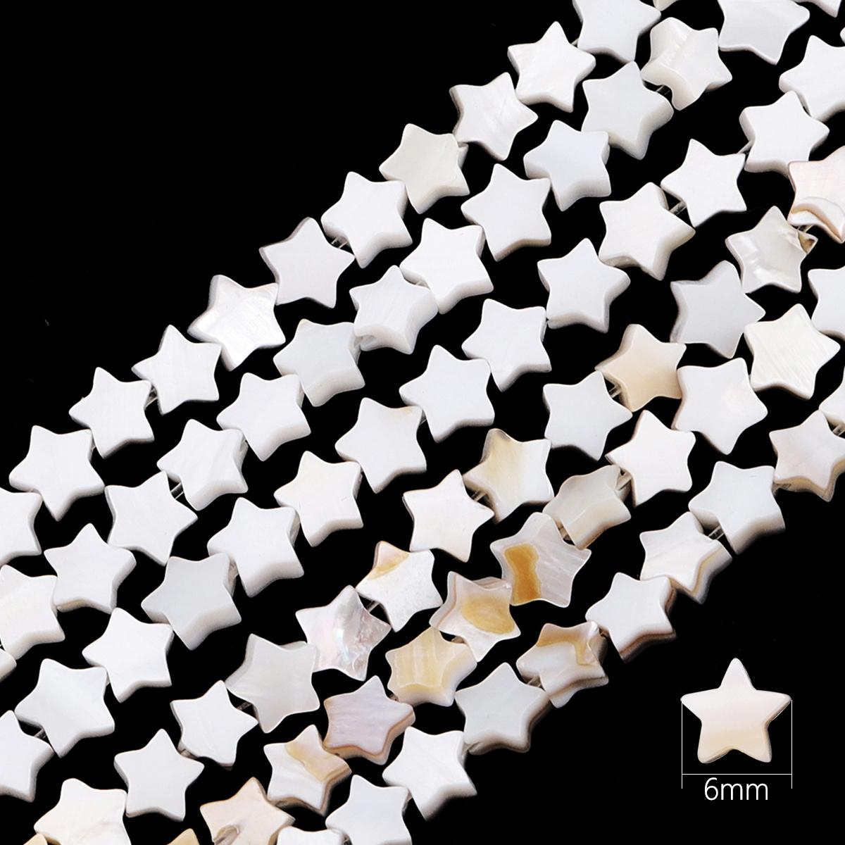 

22-115 шт. Натуральные пресноводные ракушки Геометрические бусины для DIY ожерелья, браслета, серег, изготовления ювелирных изделий 6mm 70Pcs