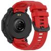 Sweatproof Sport Silicone Straps Multiple Hole Adjustable Universal Fit Flexible Soft Silicone Watch Band for Smartwatches