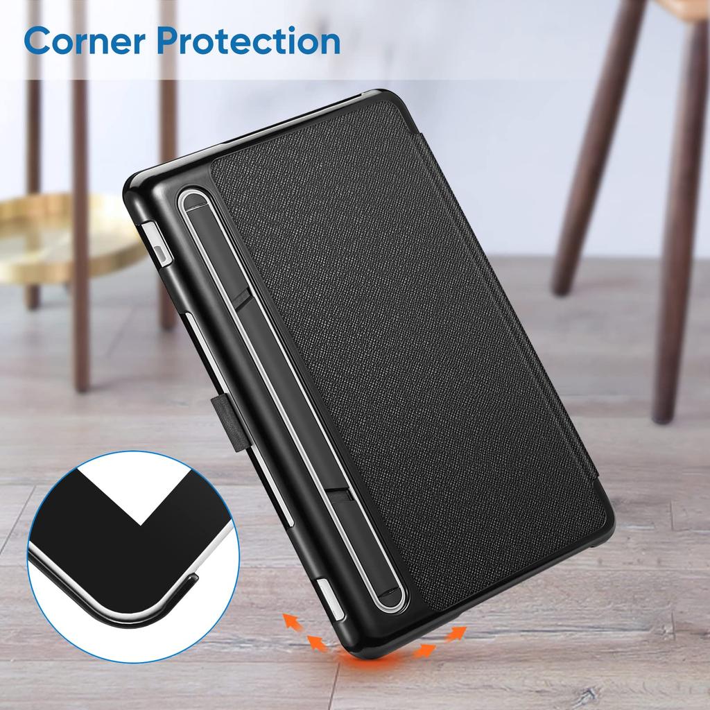 Fintie Wacom One Drawing Tablet Case, 13.3-inch Tri-Fold Stand, Lightweight Slim Shell Protective Cover for Wacom One Drawing Tablet, Black