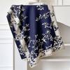 Winter Cashmere Scarf for Women Luxury Warm Shawl Floral Print Windproof Cape Pashmina Handerchief designer Female Scrarf