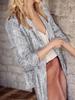 Women's Sequin Lapel Cardigan Blazer - Solid Color, Long Sleeve, Casual