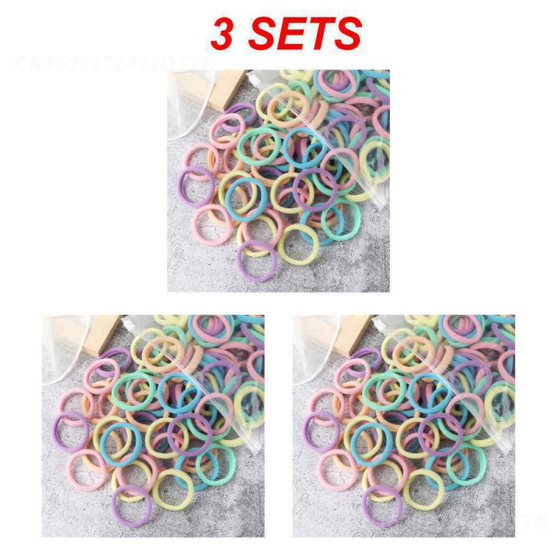 1/2/3SETS Hair Ring Easy To Use Fabric Art Hair Rope Firm Elastic Headband Portable General Womens Headband Not Easy To Disperse