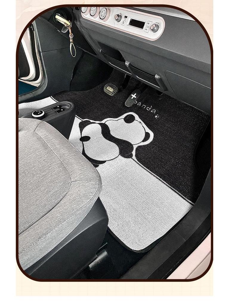 Silk Loop Floor Mats for Wuling Hongguang MINI Macaron and Panda Bingo
