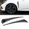Universal Car Fender Vent Cover Stickers Decorative Strip Fit for Honda Civic