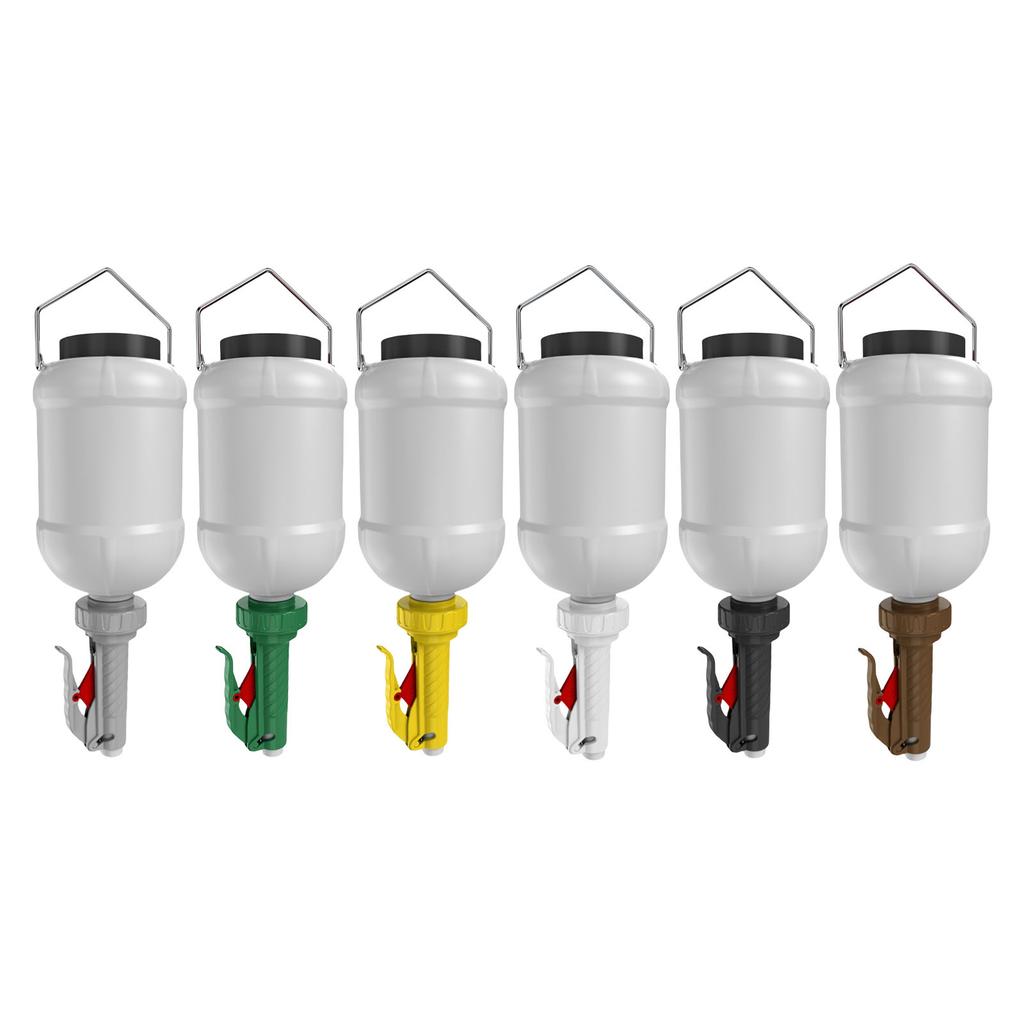 3L Hanging Condiment Dispenser Refillable Sauce Squeeze Bottle Dressing Container for Kitchen Outdoor BBQ Camping