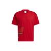 Originals CNY Limited Logo Printing Round Neck Short Sleeve Red T-Shirt Men's HC0573