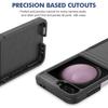 For Samsung Galaxy Z Flip6 5G/Z Flip5 5G Phone Case 2-in-1 PC+TPU Shockproof Cover
