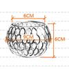 Glass Moroccan Style Centerpiece Votive Tea Light Candle Holder Candlestick Candle Jar Home Decor