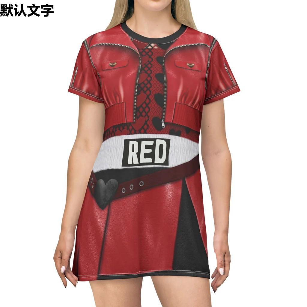 European Amazon Descendants Print Jumpsuit Halloween Character Cosplay Dress