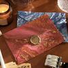 Set Elegant Retro Clasă Înaltă Invitație și Carte Poștală Scris de Mână Sigiliu cu Ceară Plic