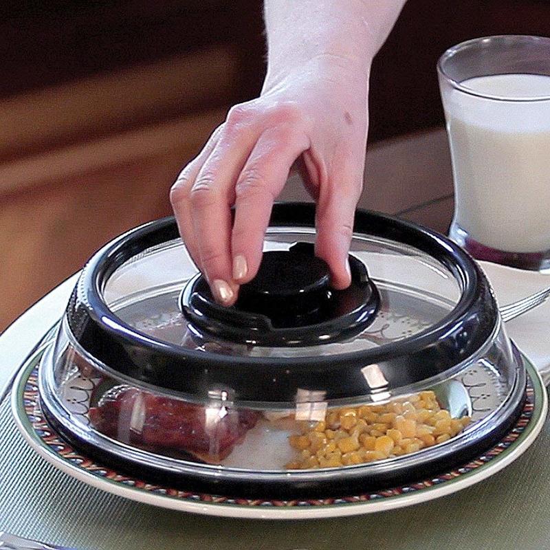 Silicone Vacuum Airtight Food Sealer Cover Kitchen Instant Food Fresh Cover Refrigerator Dish Cover Lid Topper Dome Kitchen Tool