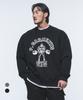 Pijikeolgameoncheu P2309 Double-Fleece Muscle Gorilla Oversized Sweatshirt [2 Colors]