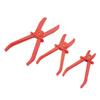 3pcs Plastic Hose Clamp Tool Pipe Tube Cutting Off Pliers with AntiSlipping Handle(Red )