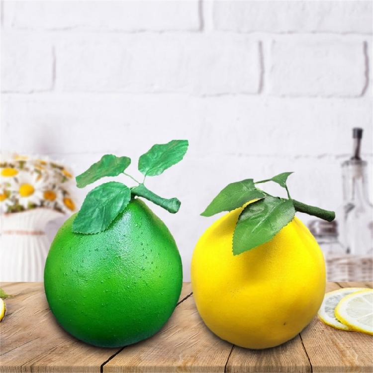 Foams Grapefruit Fruit Photography Props for Kitchen Decorations Basket Display