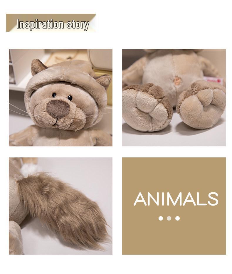Cross Gorilla Kong Plush Toy - Children's Companion Gift