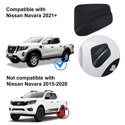 Bensin Gas Bränsletank Lucka Kåpa Trim För Nissan Navara NP300 D23 2025 2025 2025 2025
