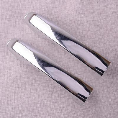 2Pcs Car Left Right Exterior Door Handle Cover Fit For Toyota 4Runner Trail Land Cruiser Base Lexus GX460 Luxury Premium Silver
