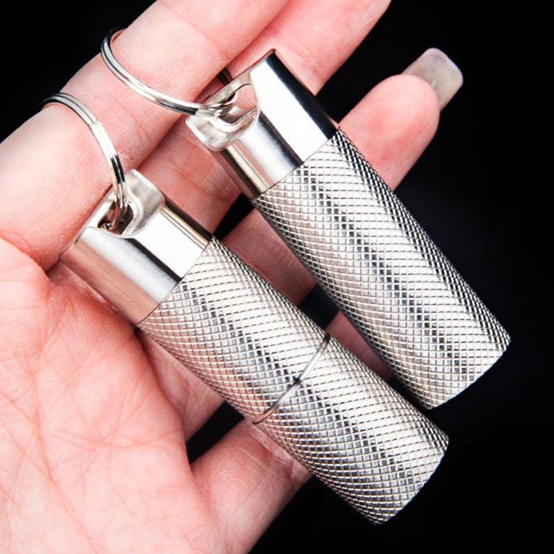 Outdoor Waterproofed Tube Camping Backpacking Container Lighter Holder for Kayaking Backpacking Gear