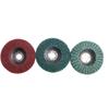 4-inch Vertical Scouring Pad Polishing Wheel, 100x16mm Stainless Steel Brush Sandpaper Flap, Flying Wing Grinding Disc