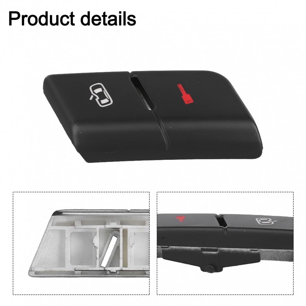 Front Left Central Door Lock Button Cover Compatible with Cars 2003 2008