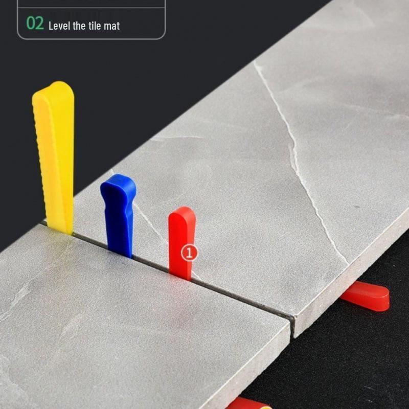 Red Small Solid Tile Grout Line Spacer for Tilers