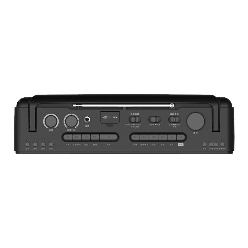 F-539 Doppio Nastro Radio Campus Studenti Apprendimento Lingua Straniera Karaoke Tpeater Registratore a Cassette