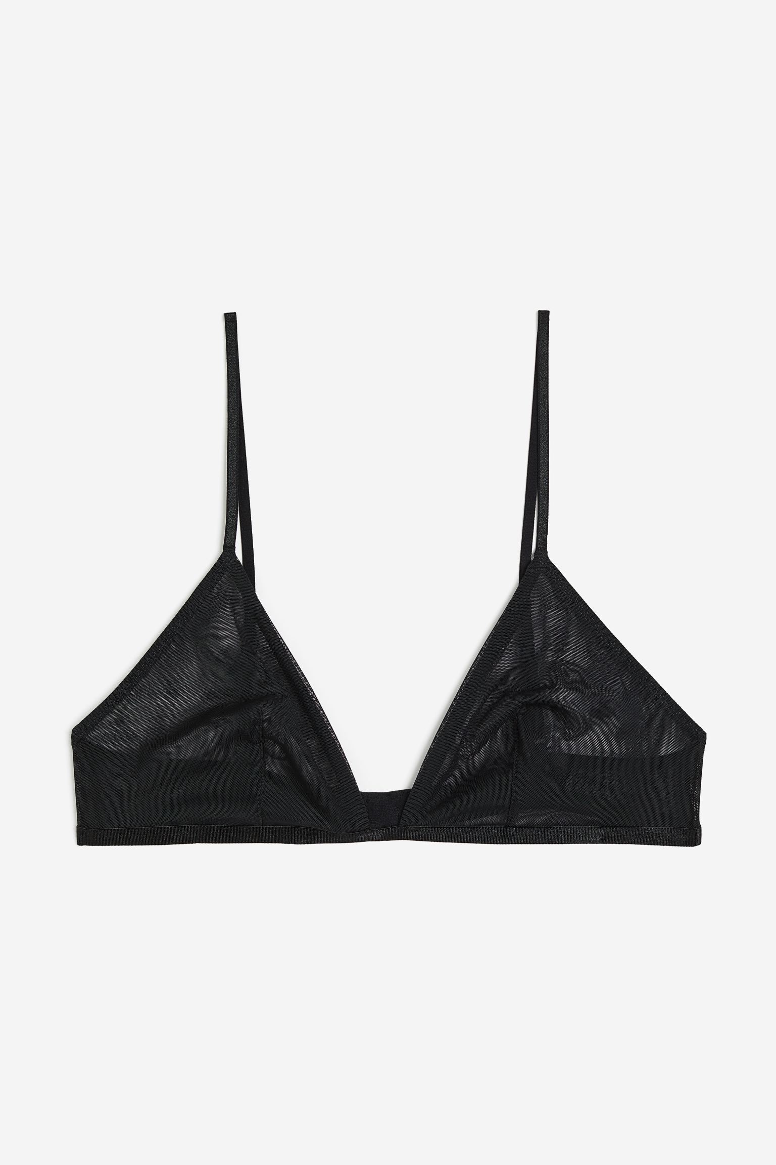 

Soft microfibre bra