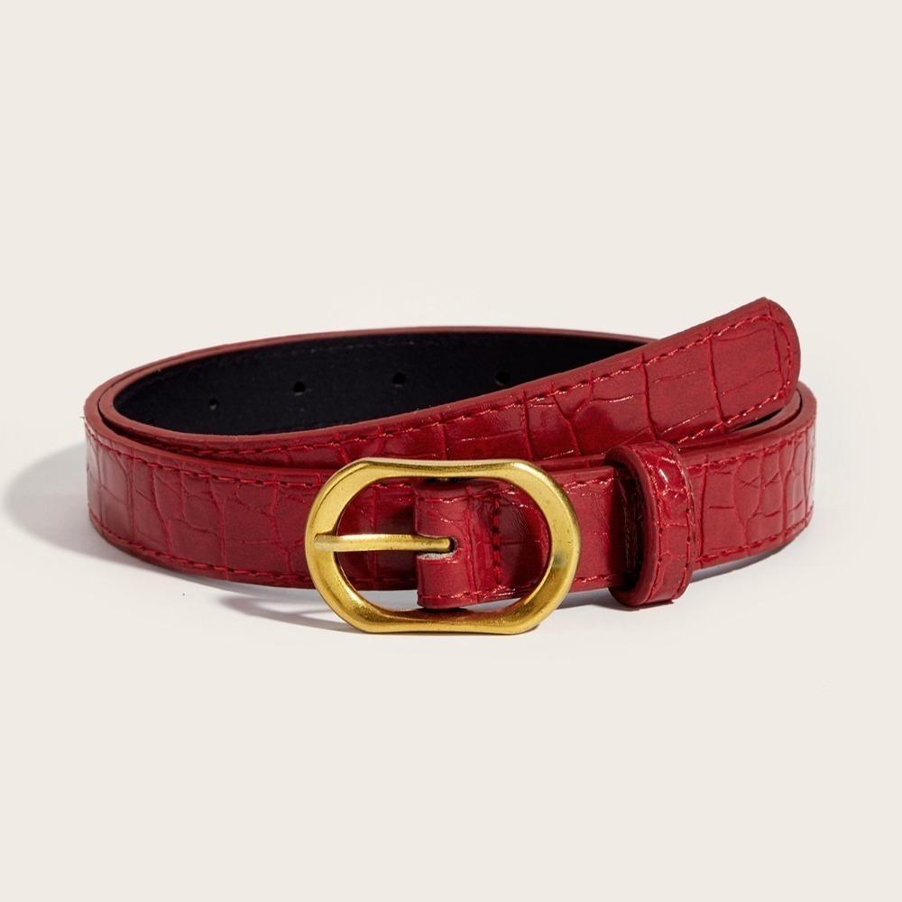 

PU Leather Waistband Simple Waistband Belts New Clothe Accessories Gift 6