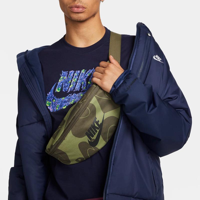 Nike Fabric Fanny Pack Regular Unisex Green Casual DQ5724-222