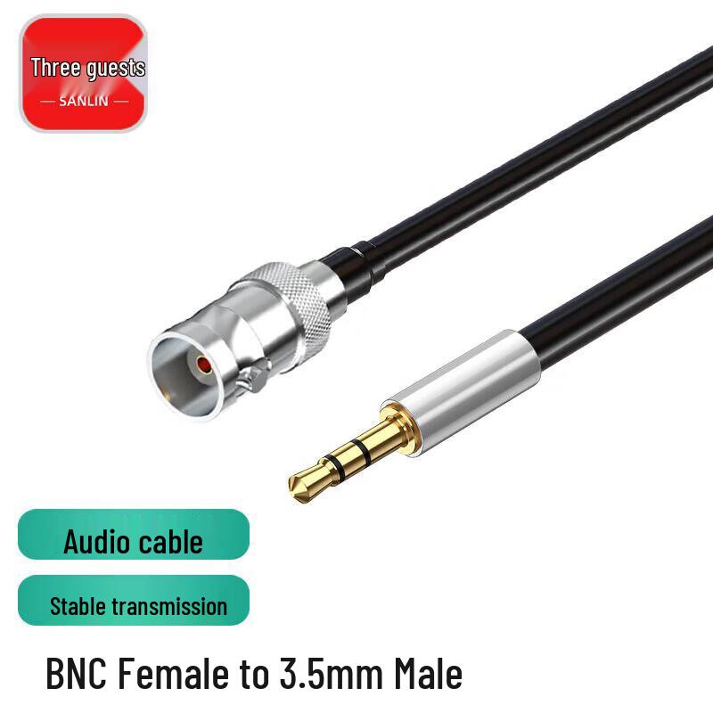 Sanlin BNC To 3.5mm Coaxial Audio Cable