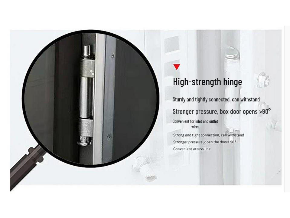 Stainless Steel Indoor Distribution Box 201/304, Dustproof Monitoring Control Box 300x250x150