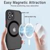 Shockproof Case For iPhone 16 Pro Max 15 14 13 12 11 ProMax Mini Plus Phone Magnetic Wireless Charge For Magsafe Hard Back Cover